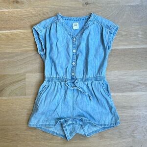 Baby Gap 2Y Denim Romper